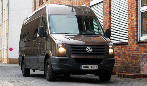 VW Crafter lang Front