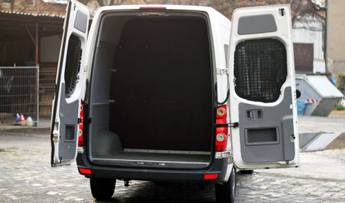 VW Crafter mittellang Hinten