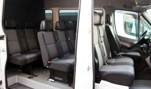 VW Crafter mittellang Sitze